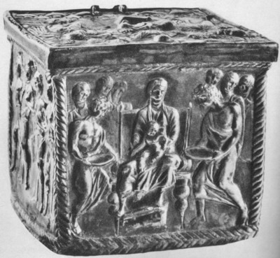 Urna de plata de San Nazaro Maggiore, Milán, siglo IV