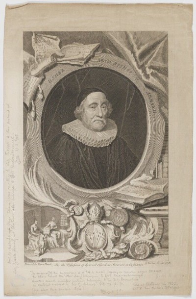 James Ussher, por George VertueNational Portrait Gallery