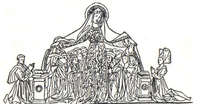 Veneración de la Virgen María en la Edad Media