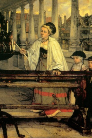 El voto, por Jan August Hendrik Leys