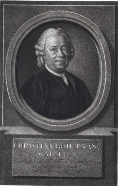 WALCH, CHRISTIAN WILHELM FRANZ (1726-1784)