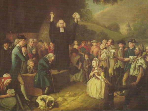 Sermón de George Whitefield, de John Collett
