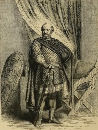 Guillermo, duque de Normandíailustración de Cassell's Illustrated History of England