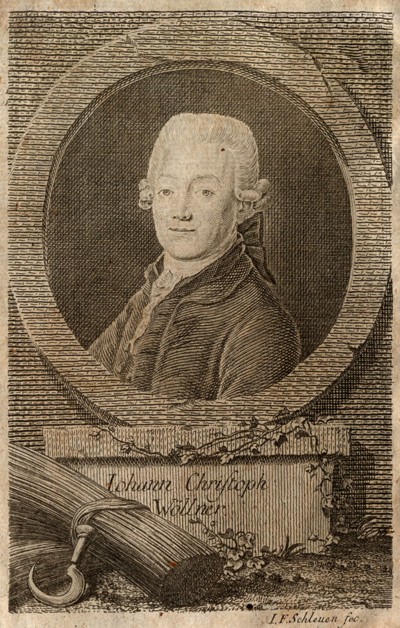 WÖLLNER, JOHANN CHRISTOPH (1732-1800)