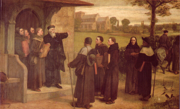 El amanecer de la Reforma, por W. F. Yeames